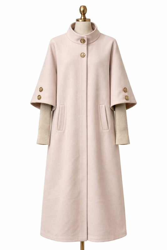 Mariam Eleganter Mantel Beige